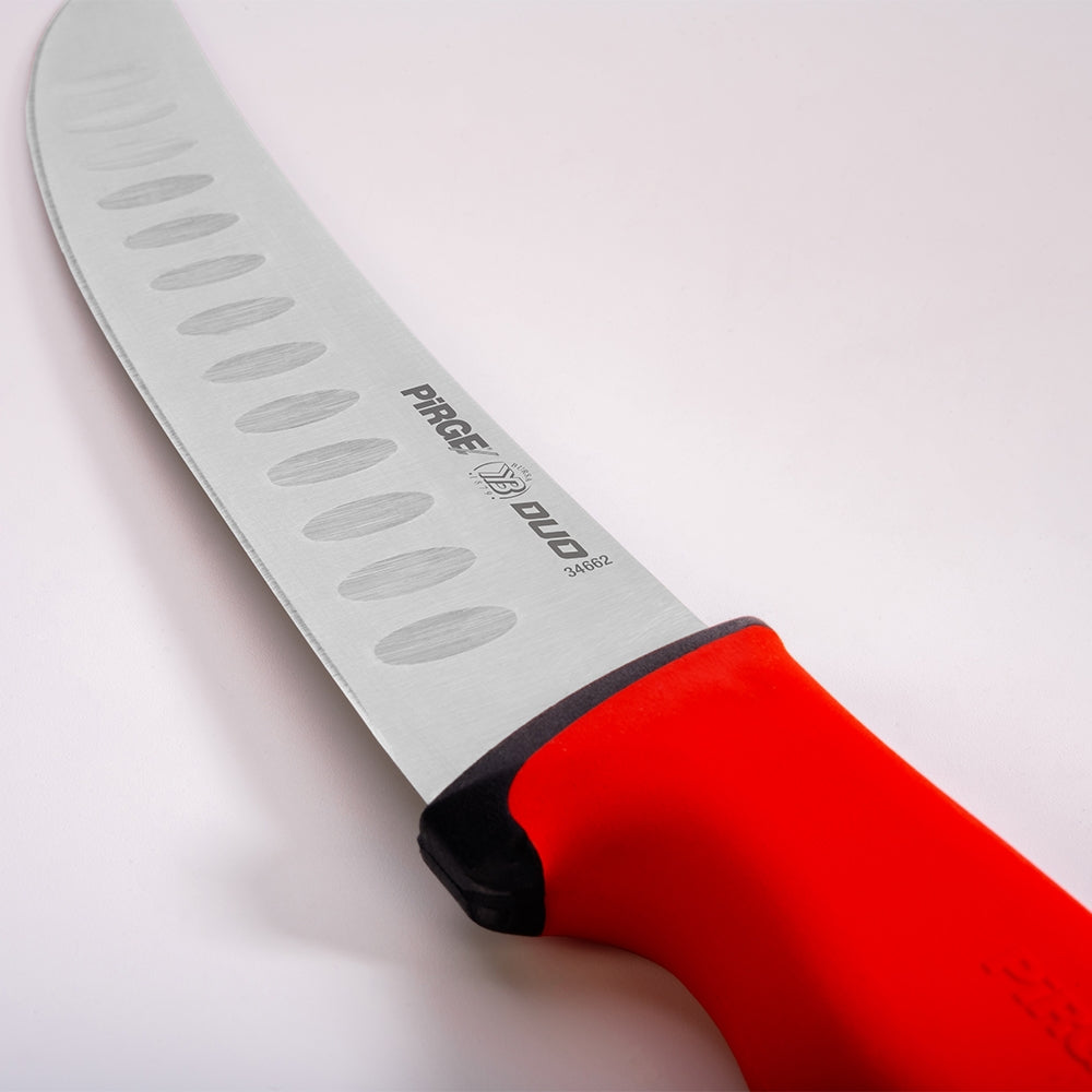 PİRGE Duo Et Doğrama Bıçağı Kıvrık Oluklu 21 cm - 34622