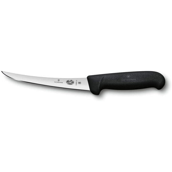 VİCTORİNOX 5.6603.12 12cm Siyah Kavisli Dar Ağız Sıyırma Bıçağı