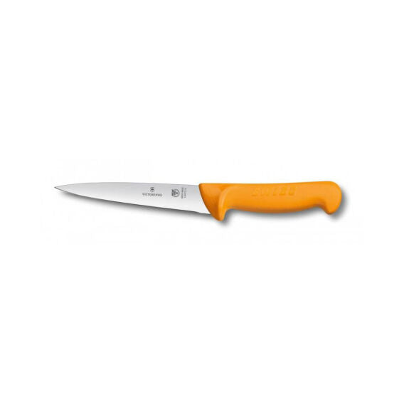 VİCTORİNOX 5.8412.13 13cm Sarı Swibo Eğik Kenar Doğrama Bıçağı