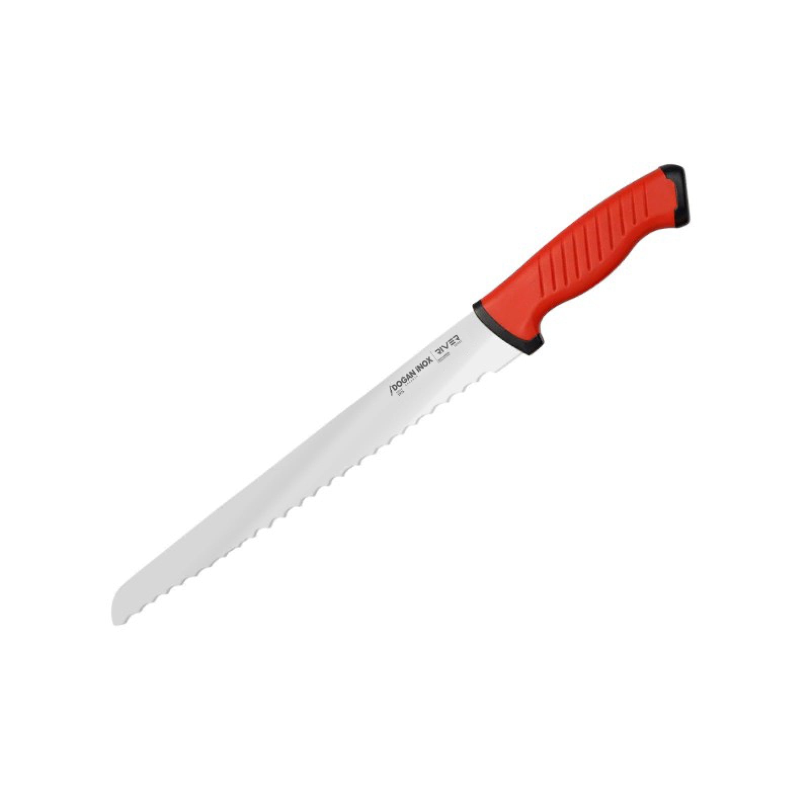 DOĞAN İNOX River 18cm Dişli Ekmek Bıçağı (Kaydırmaz Sap)